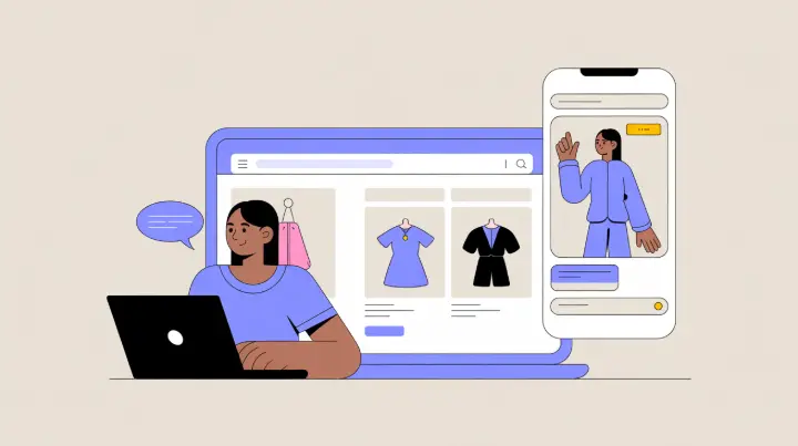 3D chatbot icon with call-to-action button for website integration